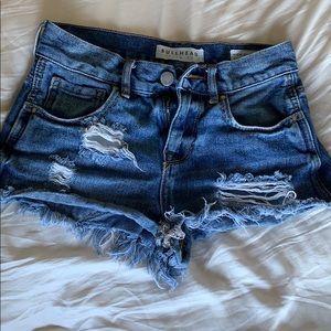 Pacsun high rise shorts